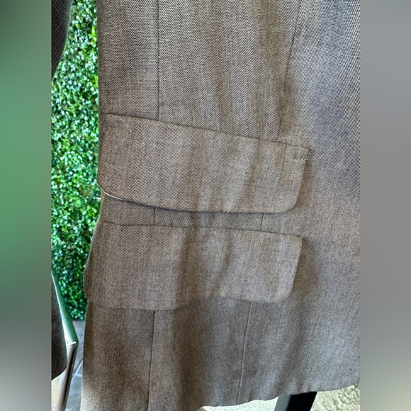 Banana Republic Grey Blazer size 6 - Picture 3 of 8